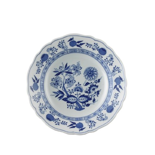hutschenreuther-blau-zwiebelmuster-suppenteller-mit-fahne-23-cm-porzellan image 3