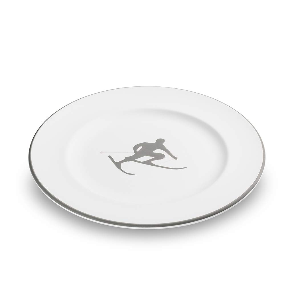 gmundner-keramik-dessertteller-gourmet-grauer-toni-22-cm-handgemacht image 1