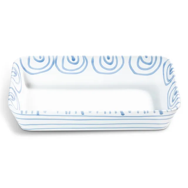 gmundner-keramik-blaugeflammt-auflaufform-29-cm image 1