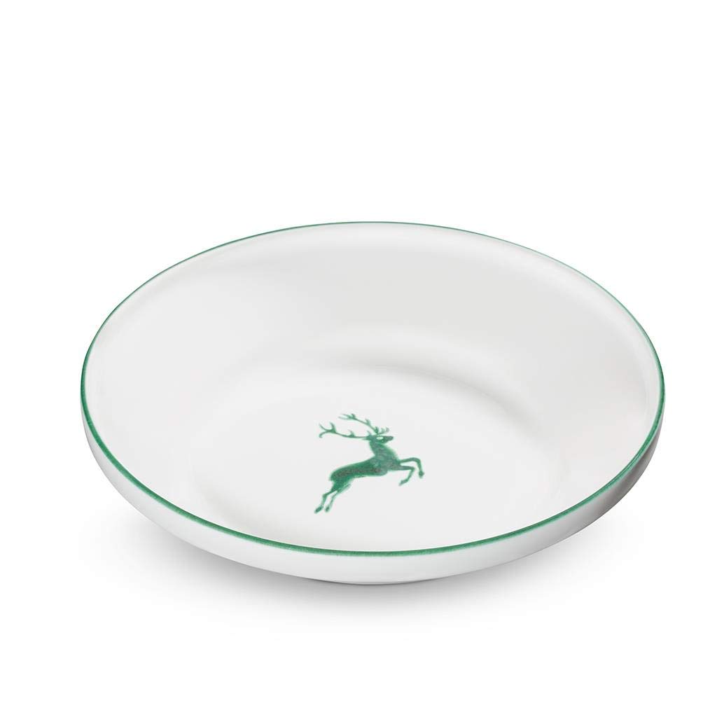 gmundner-keramik-reifsch-ssel-ohne-henkel-32-cm-gr-ner-hirsch image 1