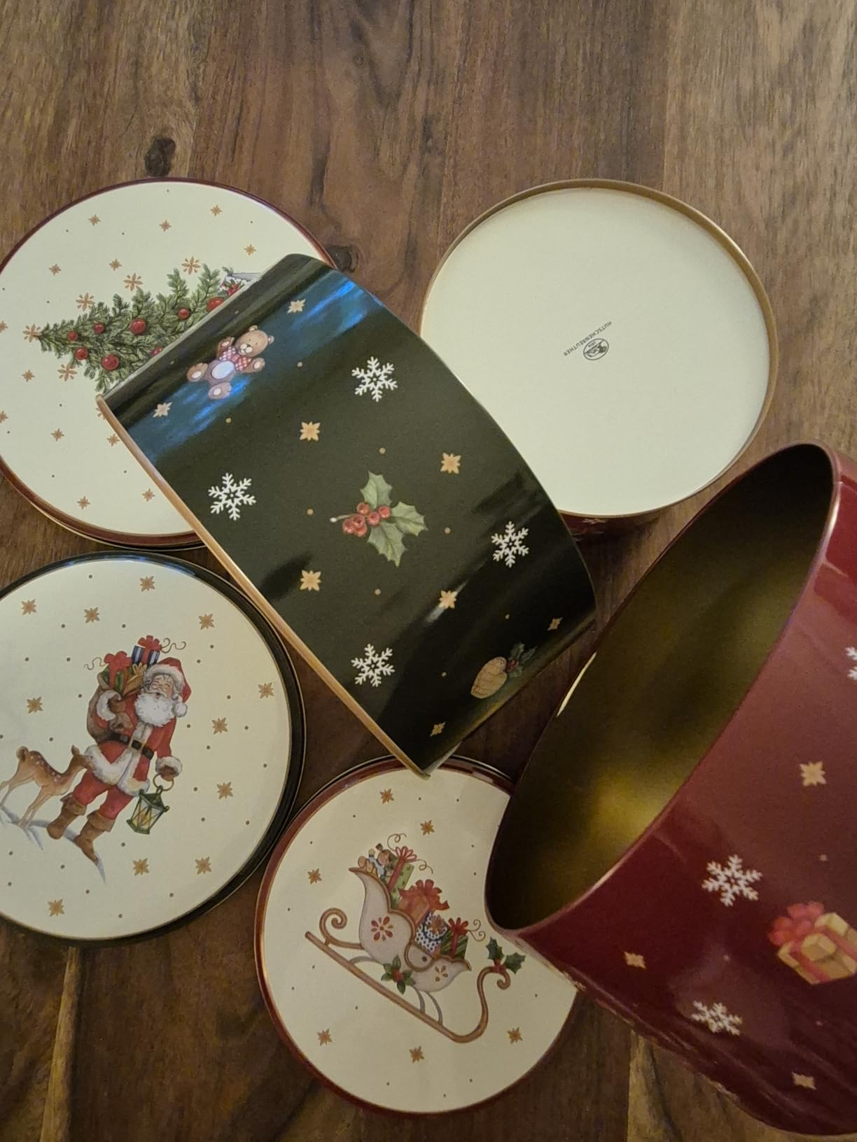 Schöne Dosen für die Adventszeit