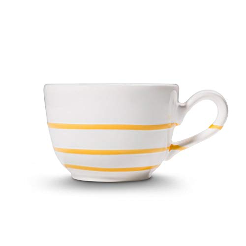 gmundner-keramik-pur-geflammt-gelb-kaffeetasse-glatt-0-19-liter image 6