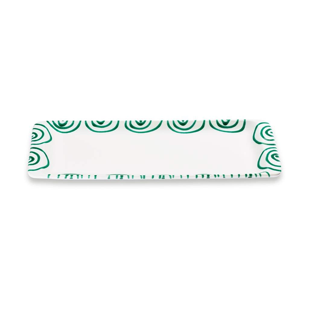 gmundner-keramik-stollenplatte-42-x-16-cm-gr-ngeflammt-handgemacht-in-sterreich image 1