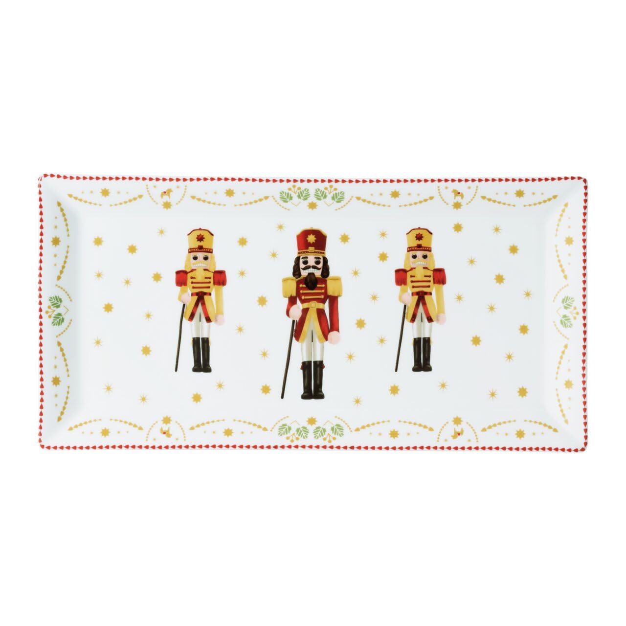 hutschenreuther-weihnachten-christmas-love-platte-eckig-36-x-18-cm-porzellan-rot image 2