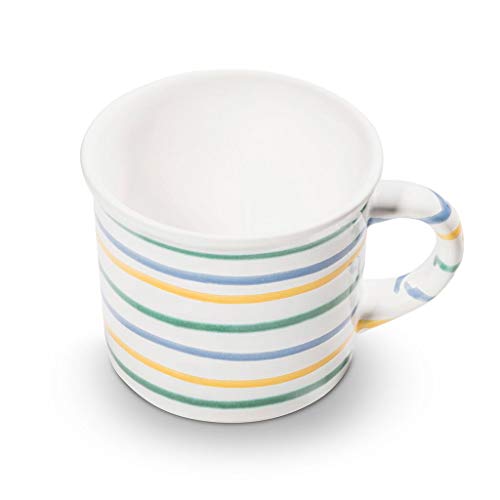 gmundner-keramik-kaffeeh-ferl-glatt-0-24-liter-buntgeflammt image 3