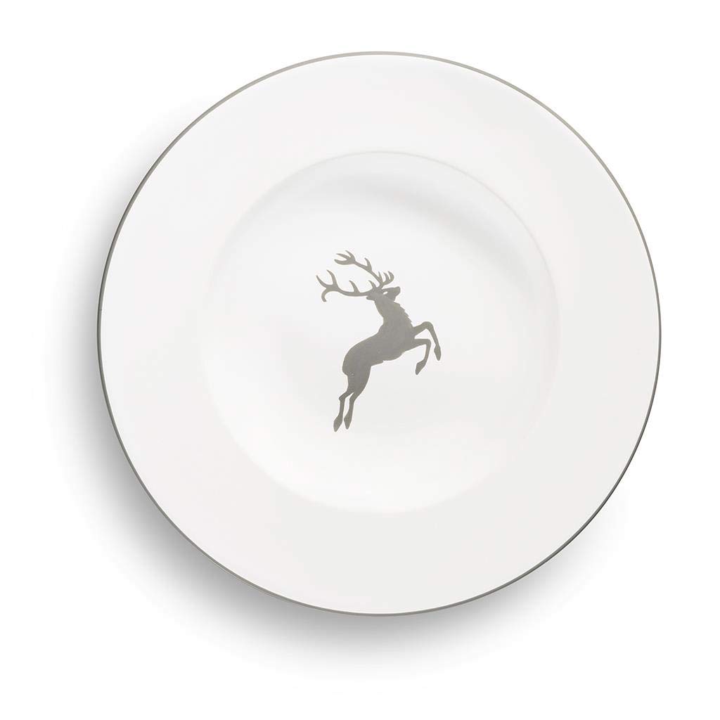 gmundner-keramik-pastateller-gourmet-29-cm-grauer-hirsch image 2