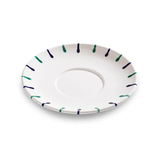 gmundner-keramik-traunsee-unterteller-teetasse-maxima-18-cm image 1