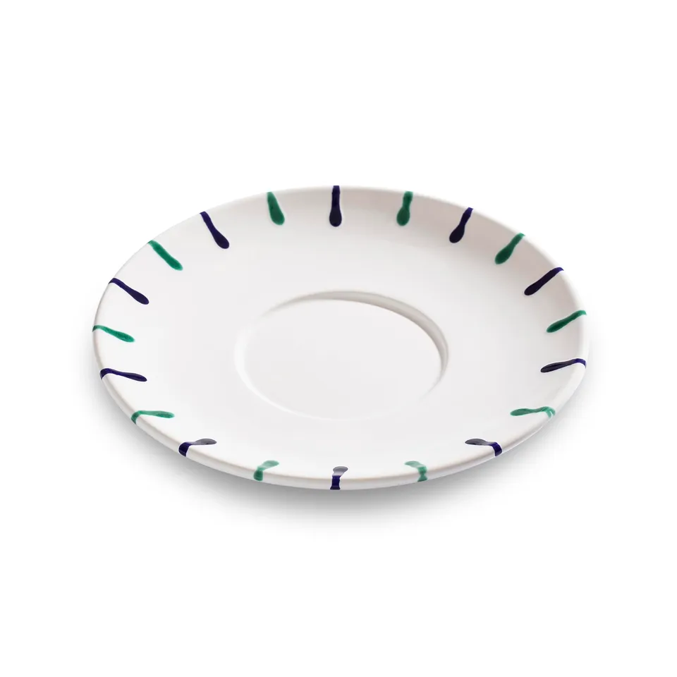 gmundner-keramik-traunsee-unterteller-teetasse-maxima-18-cm image 1