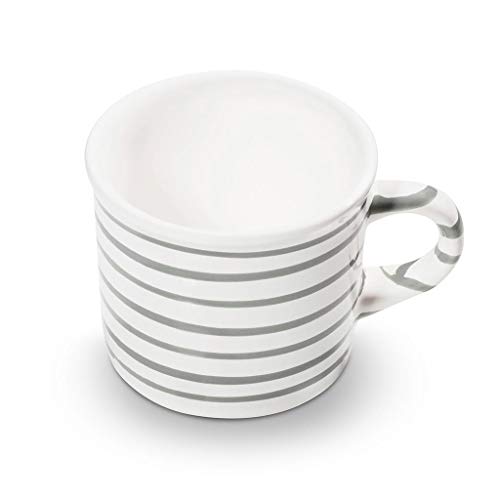 gmundner-keramik-kaffeeh-ferl-glatt-0-24-liter-graugeflammt-handgemacht-in-sterr image 5