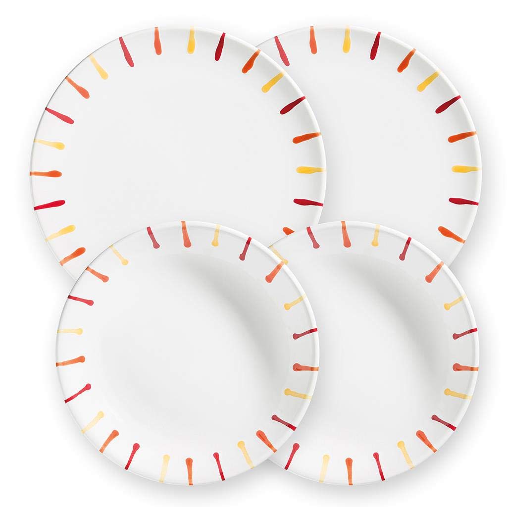 gmundner-keramik-dinner-for-two-classic-geschirrset-landlust-4-teilig-handgemach image 1