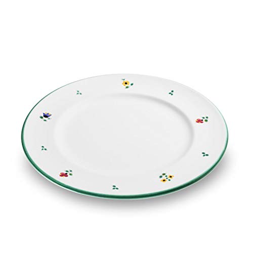 gmundner-keramik-speiseteller-gourmet-27-cm-streublumen-handgemacht-in-sterreich image 3