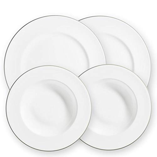 gmundner-keramik-dinner-for-two-gourmet-geschirrset-grauer-rand image 3