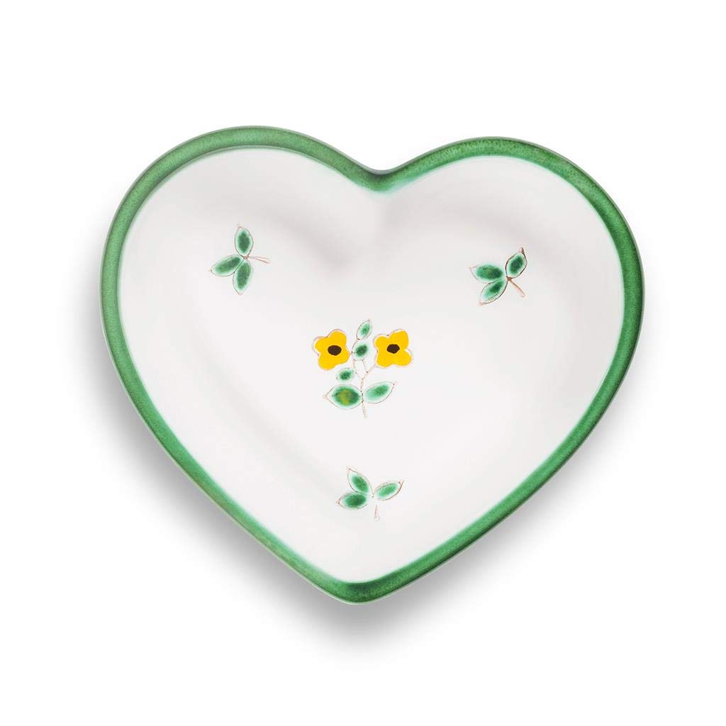 gmundner-keramik-herzschale-streublumen-8-8-x-10-cm image 2