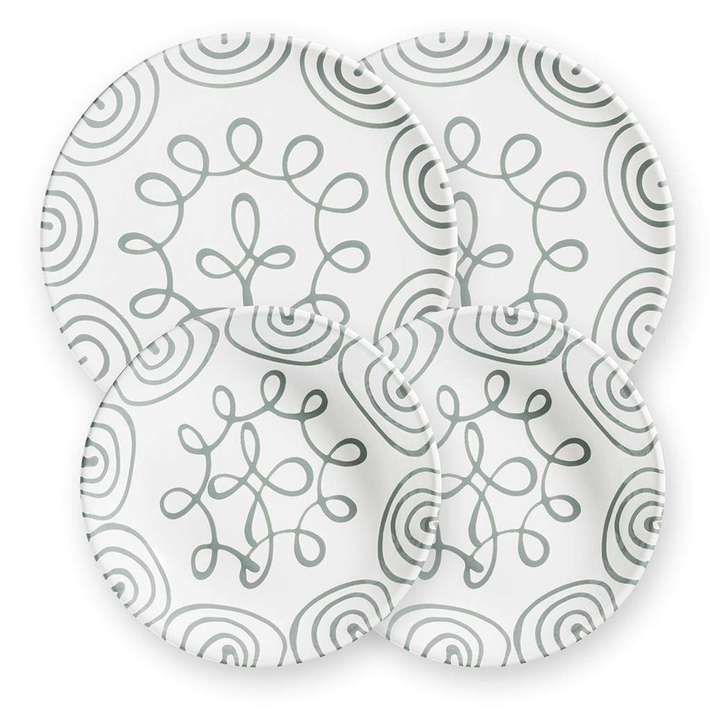 gmundner-keramik-dinner-for-two-classic-geschirrset-graugeflammt-2-x-suppentelle image 1