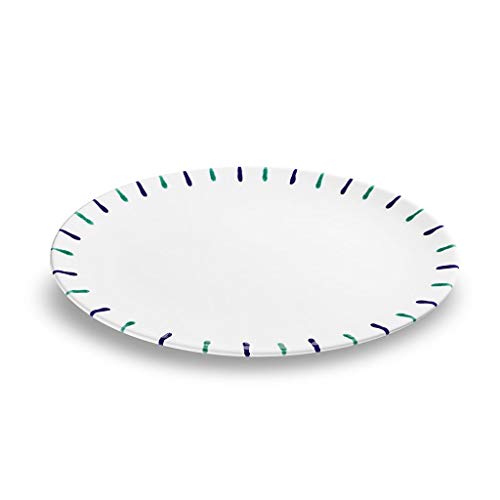 gmundner-keramik-platte-oval-traunsee-33-x-26-cm-handgemacht-in-sterreich image 3