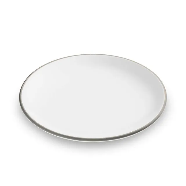 gmundner-keramik-dessertteller-cup-grauer-rand-20-cm-handgemacht-in-sterreich image 1