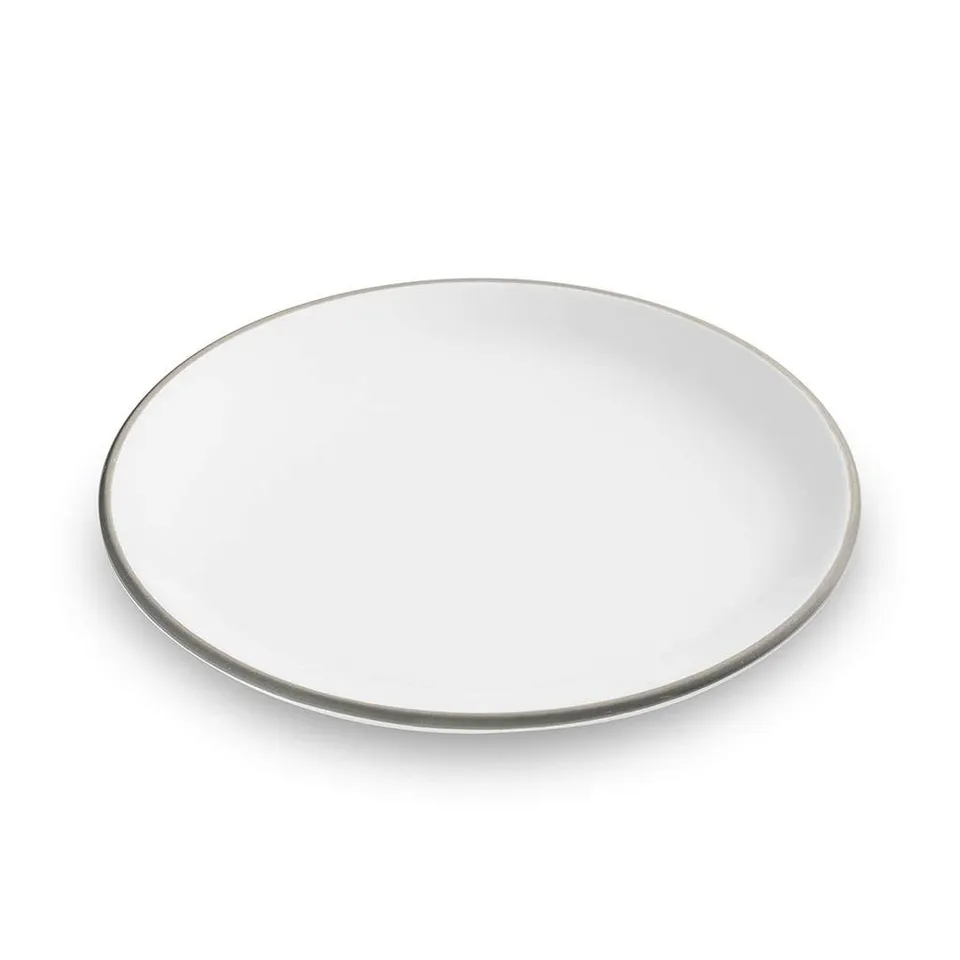 gmundner-keramik-dessertteller-cup-grauer-rand-20-cm-handgemacht-in-sterreich image 1