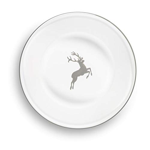 gmundner-keramik-reifsch-ssel-ohne-henkel-grauer-hirsch-28-cm-handgemacht-in-ste image 5