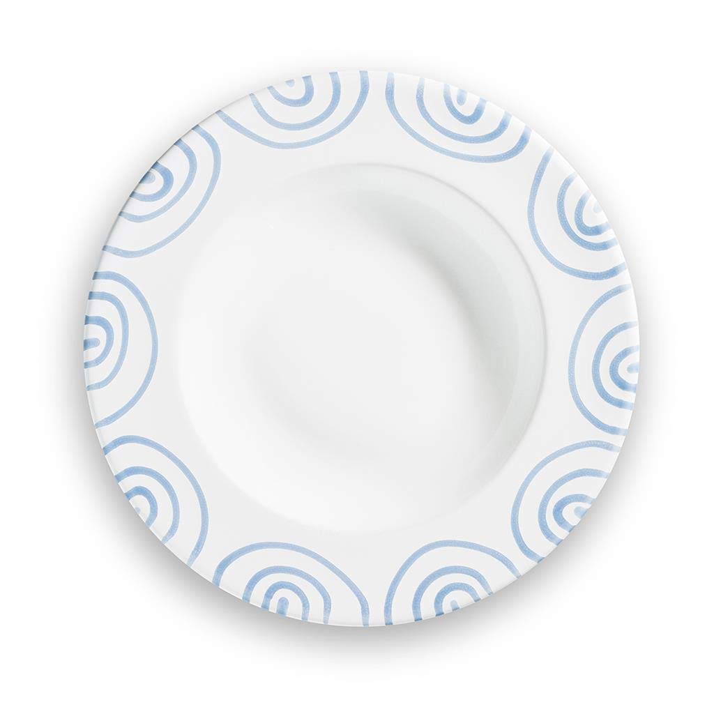 gmundner-keramik-suppenteller-gourmet-24-cm-blaugeflammt image 2