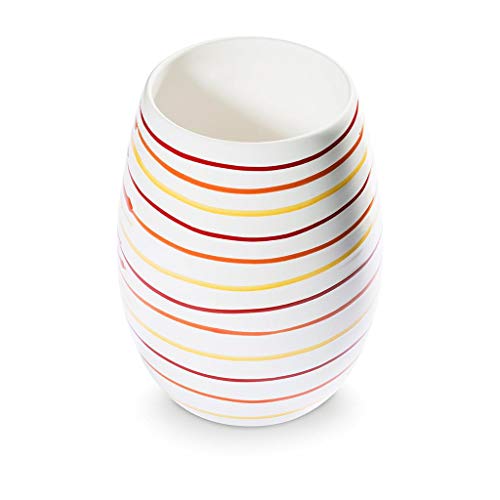 gmundner-keramik-vase-21-cm-dekor-landlust image 3