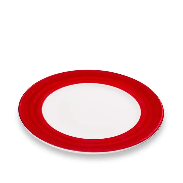 gmundner-keramik-dessertteller-gourmet-18-cm-variation-bordeauxrot image 1