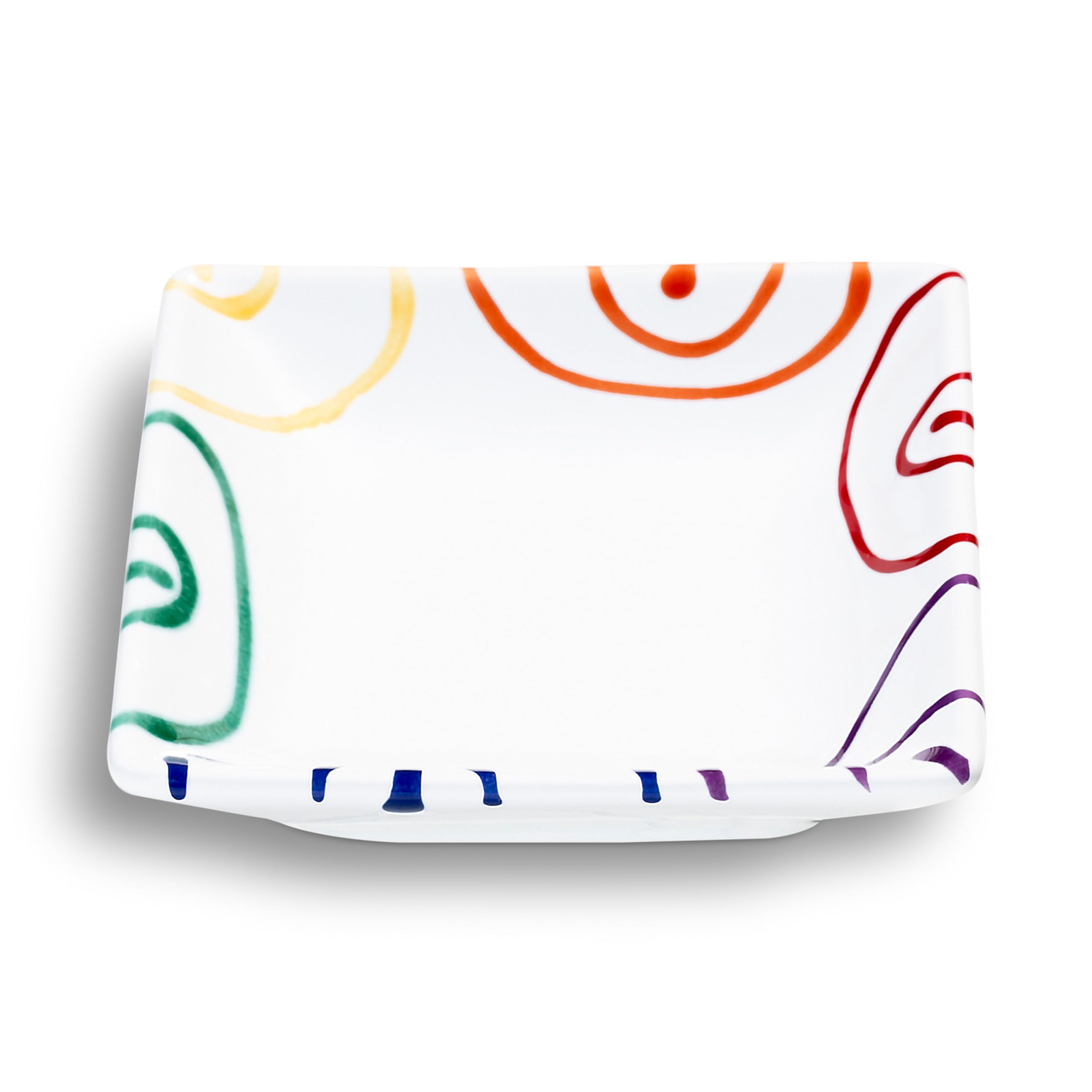 gmundner-keramik-regenbogen-snackschale-11x11-cm image 1