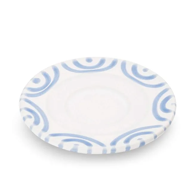 gmundner-keramik-unterteller-espresso-gourmet-blaugeflammt-11-cm-handgemacht-in- image 1