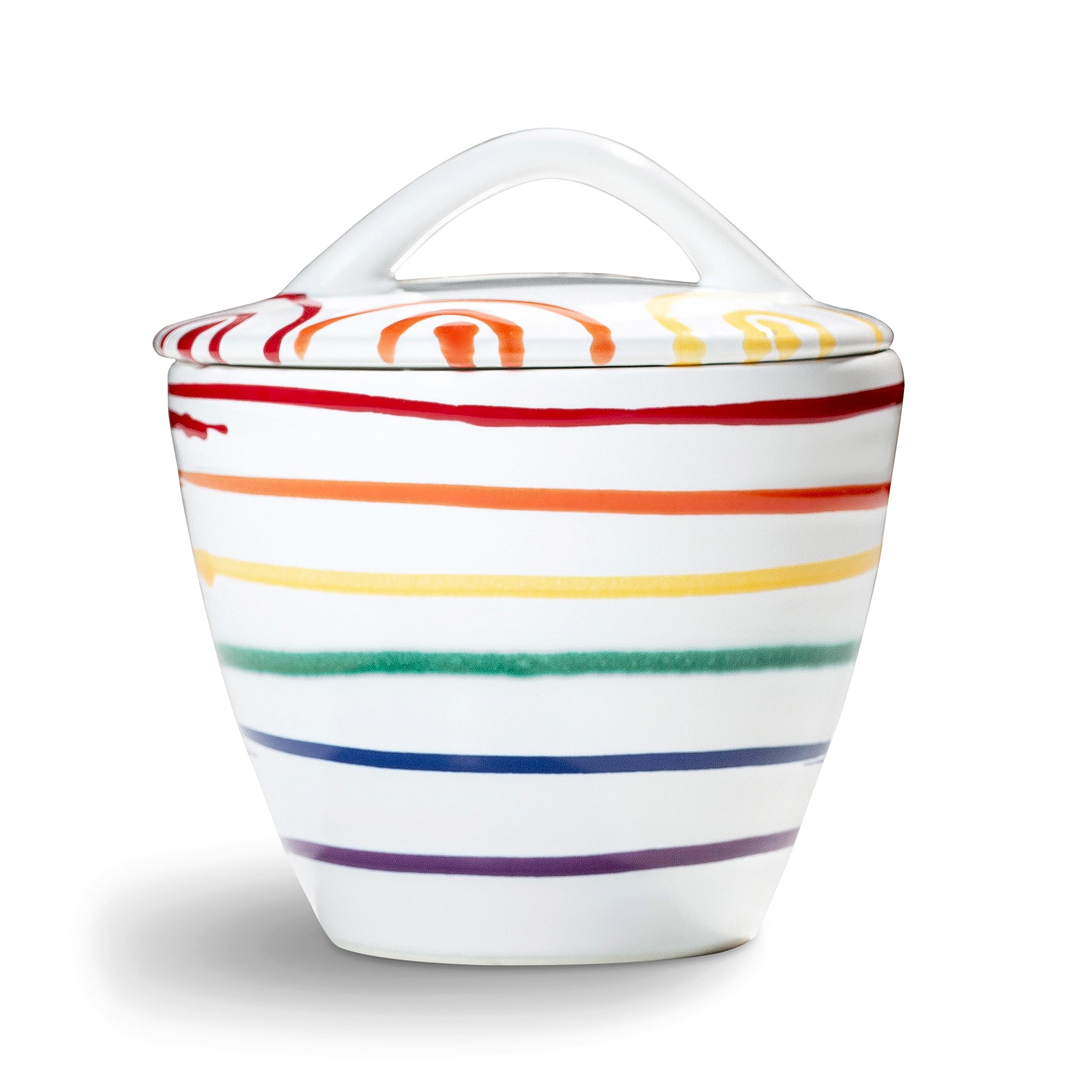 gmundner-keramik-zuckerdose-gourmet-9-cm-regenbogen image 2