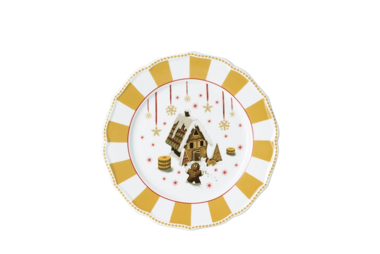 hutschenreuther-christmas-love-teller-flach-22-cm-beige image 1