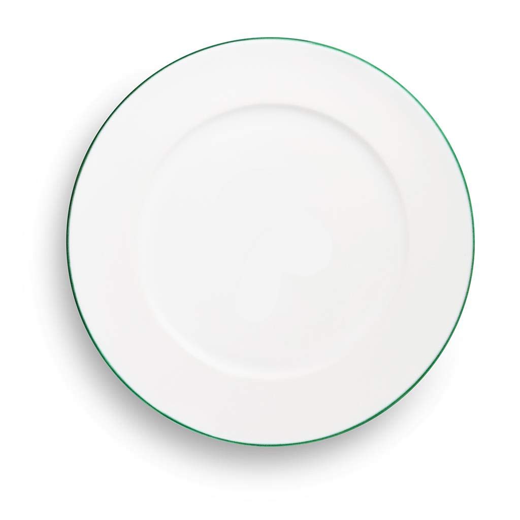gmundner-keramik-speiseteller-gourmet-29-cm-gr-ner-rand image 2