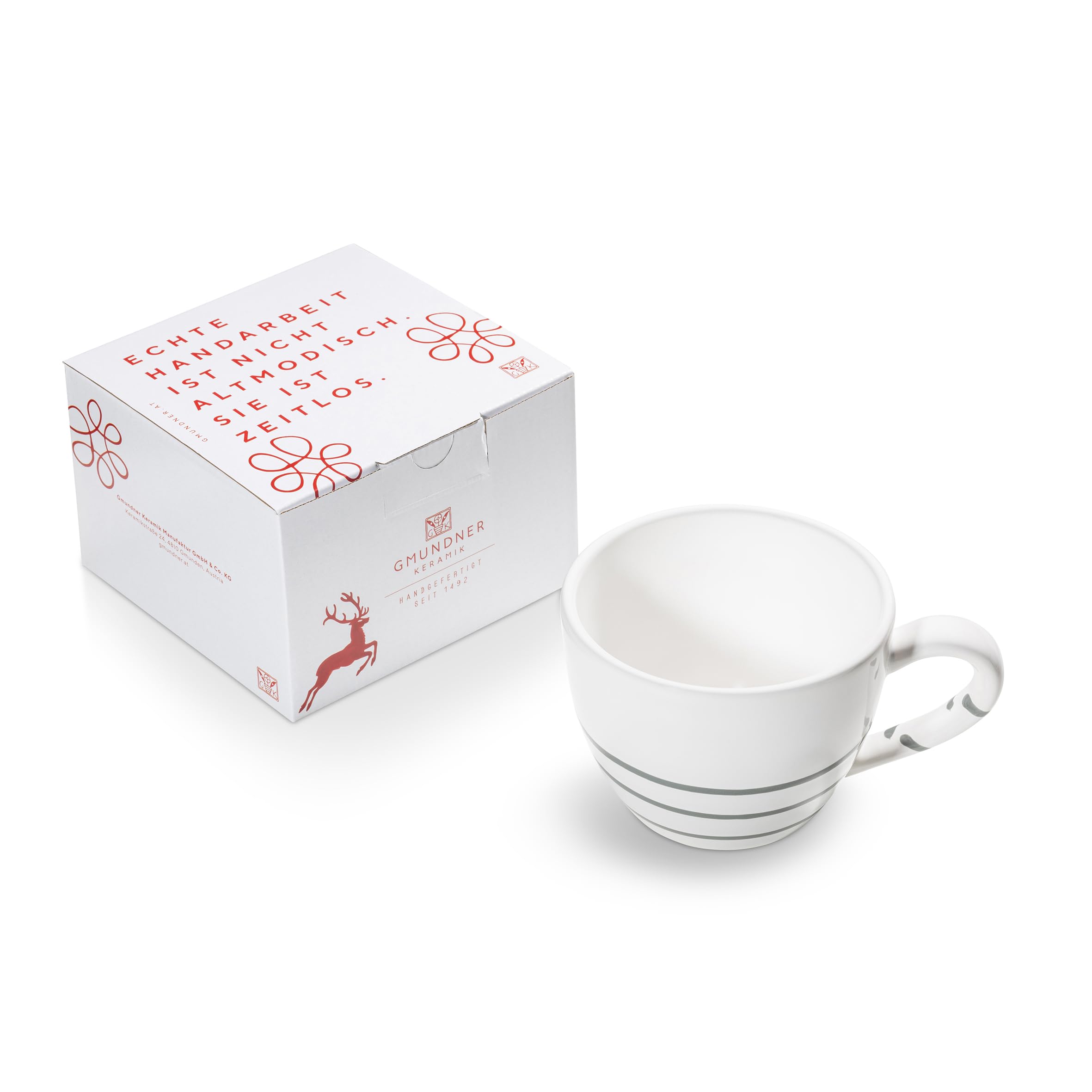 gmundner-keramik-pur-geflammt-grau-teetasse-maxima-in-geschenkbox image 1