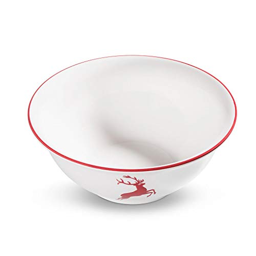gmundner-keramik-salatsch-ssel-rubinroter-hirsch-2-liter-handgemacht-in-sterreic image 4