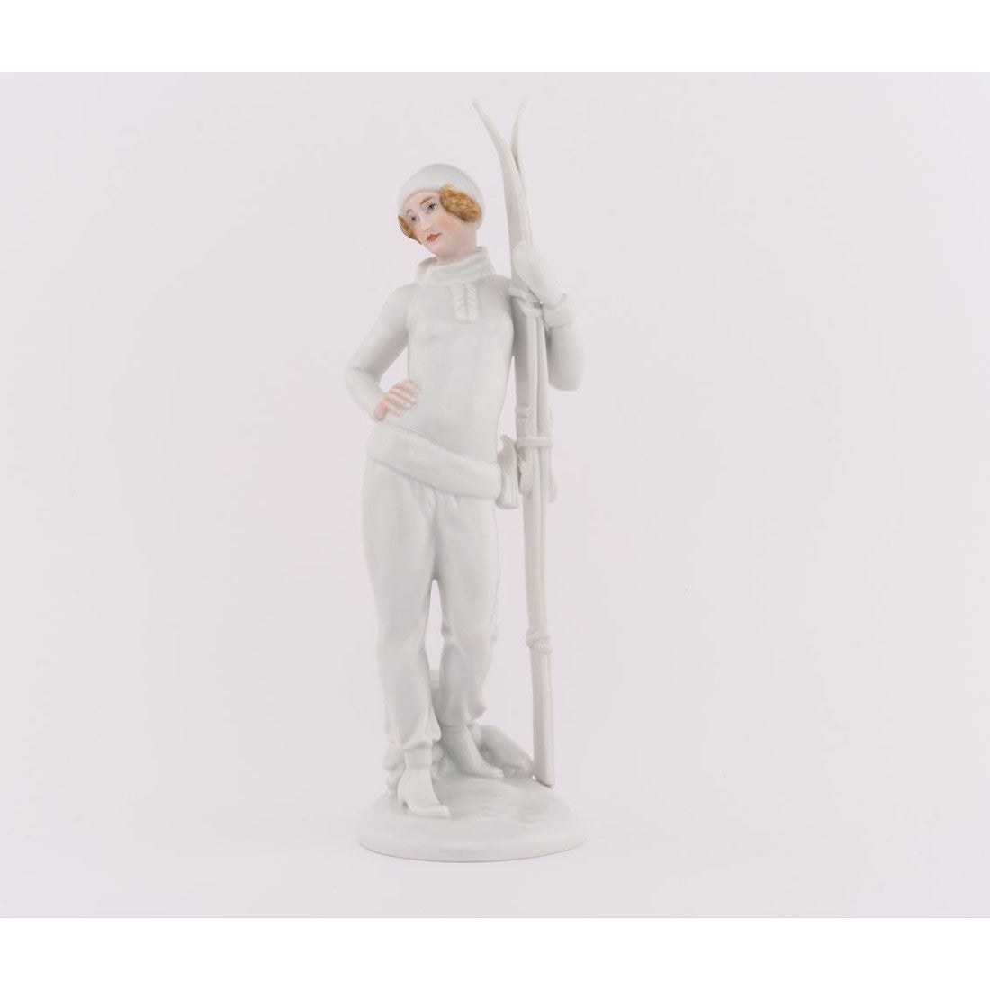augarten-porzellanfigur-schifahrerin image 1