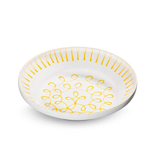 gmundner-keramik-gelbgeflammt-reifsch-ssel-ohne-henkel-32-cm-durchmesser-handgem image 4