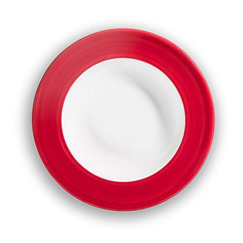gmundner-keramik-suppenteller-gourmet-24-cm-variation-bordeauxrot image 5