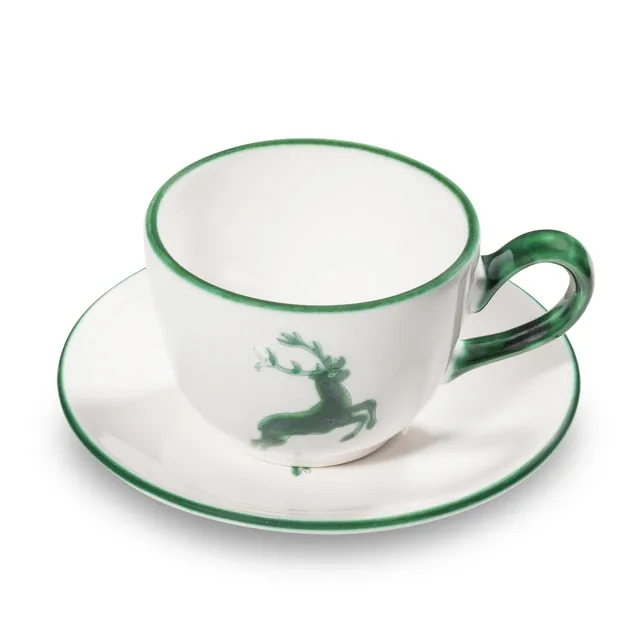 gmundner-keramik-gr-ner-hirsch-kaffeetasse-mit-untertasse-cup-0-19-l image 1