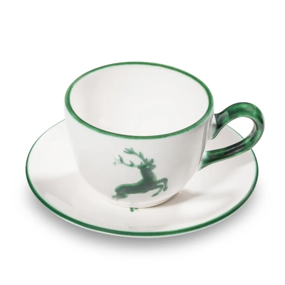 gmundner-keramik-gr-ner-hirsch-kaffeetasse-mit-untertasse-cup-0-19-l image 1