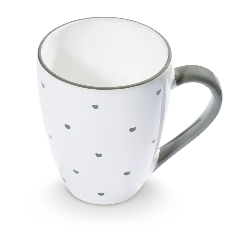 gmundner-keramik-herzerl-grau-fr3chstfccksbecher-max-0-3-liter image 1