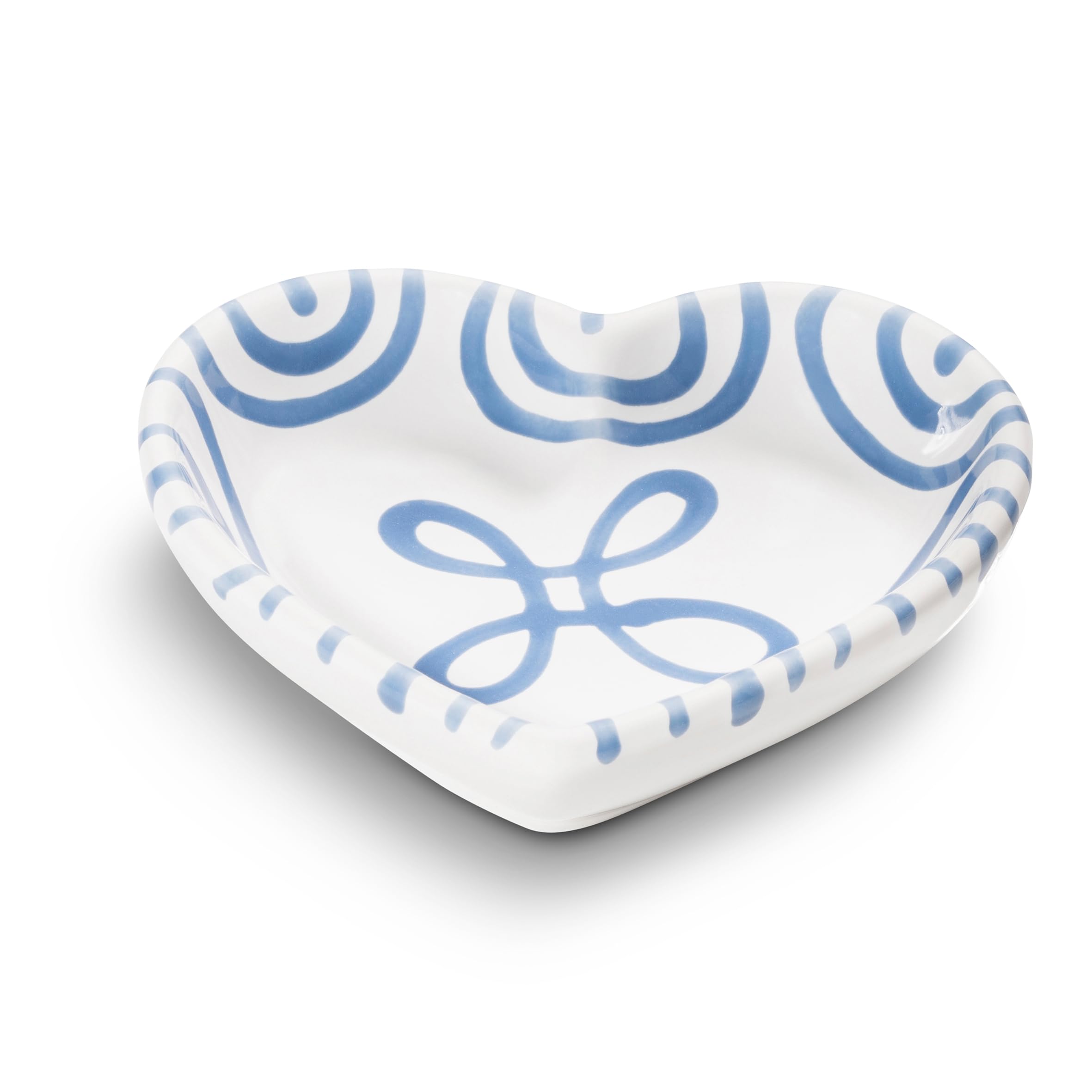 gmundner-keramik-blaugeflammt-herzschale-l-10-cm-im-geschenkkarton-6-handgemacht image 3