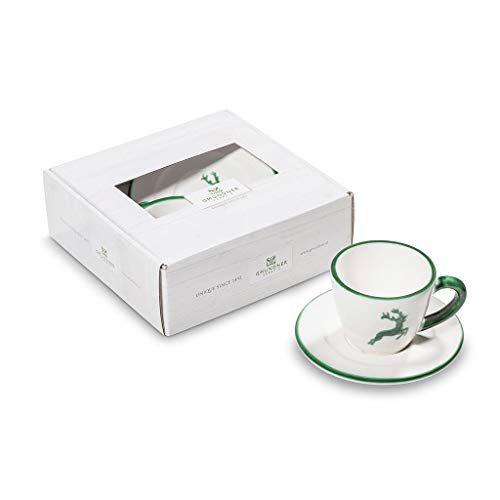 gmundner-keramik-espresso-for-you-gourmet-geschirrset-gr-ner-hirsch-2-teilig-han image 4