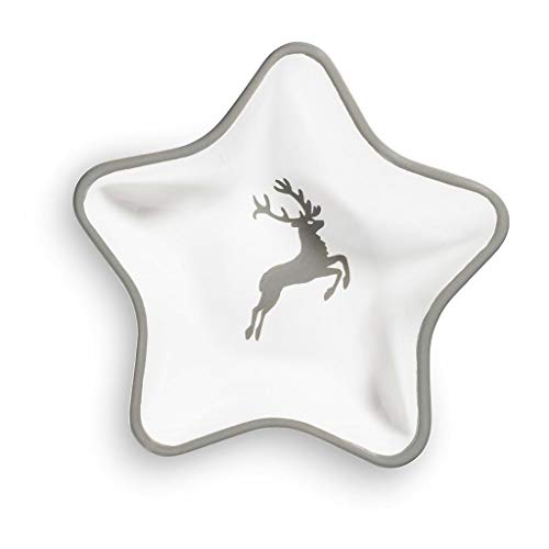 gmundner-keramik-sternschale-stella-14-cm-grauer-hirsch-handgemacht image 5
