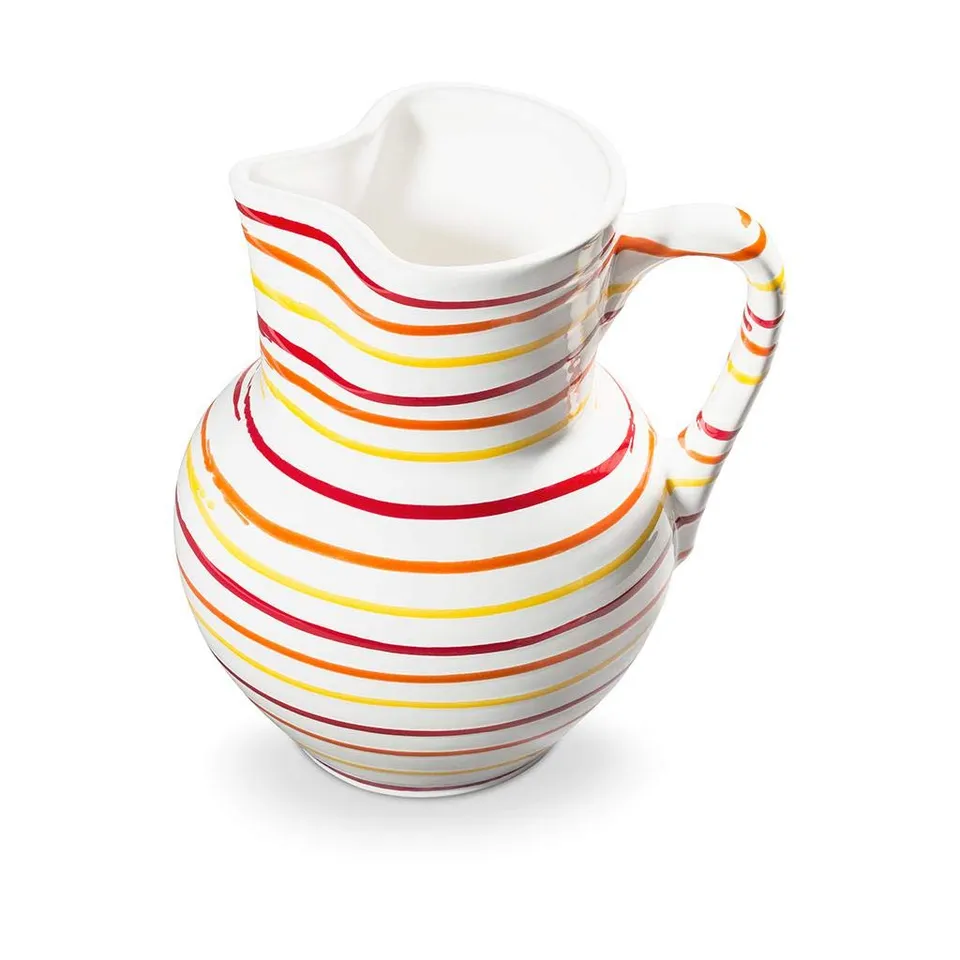 gmundner-keramik-krug-wiener-form-1-5-liter-landlust-handmade-in-sterreich image 1