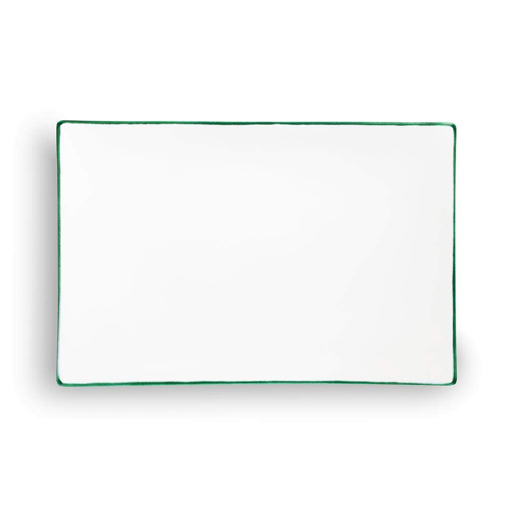 gmundner-keramik-platte-rechteckig-30-x-20-x-2-5-cm-gr-ner-rand-handgemacht-in-s image 2