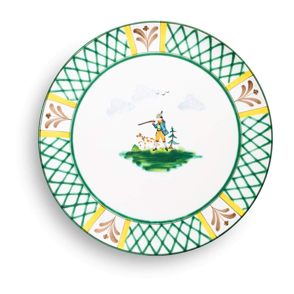 gmundner-keramik-platzteller-cup-jagd-32-cm image 2