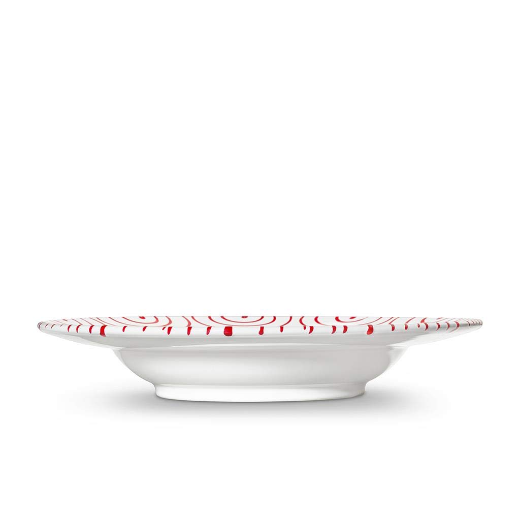 gmundner-keramik-pastateller-gourmet-29-cm-rotgeflammt image 3