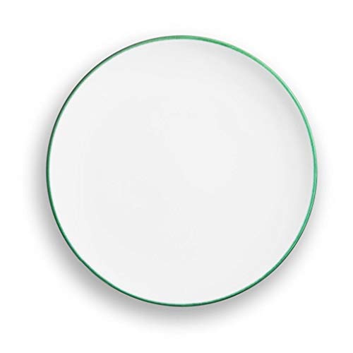gmundner-keramik-speiseteller-cup-gr-ner-rand-25-cm-handgemacht-in-sterreich image 4