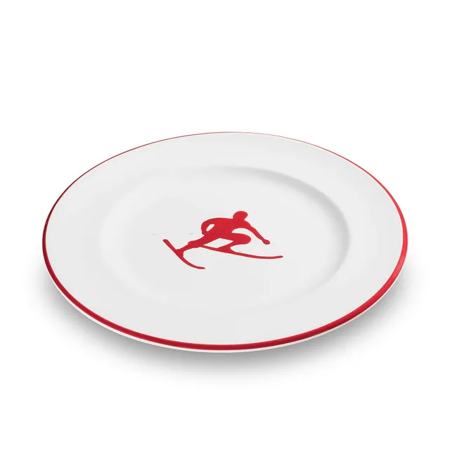 gmundner-keramik-dessertteller-gourmet-rubinroter-toni-22-cm-handgemacht-in-ster image 1