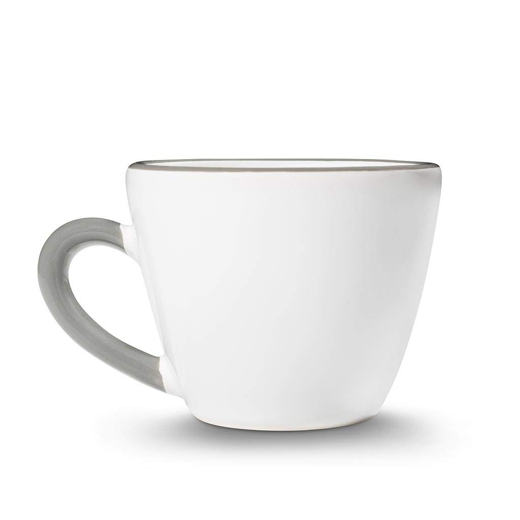 gmundner-keramik-espressotasse-gourmet-0-06-liter-grauer-hirsch image 3