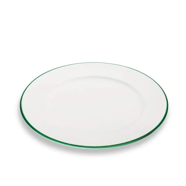 gmundner-keramik-speiseteller-gourmet-29-cm-gr-ner-rand image 1