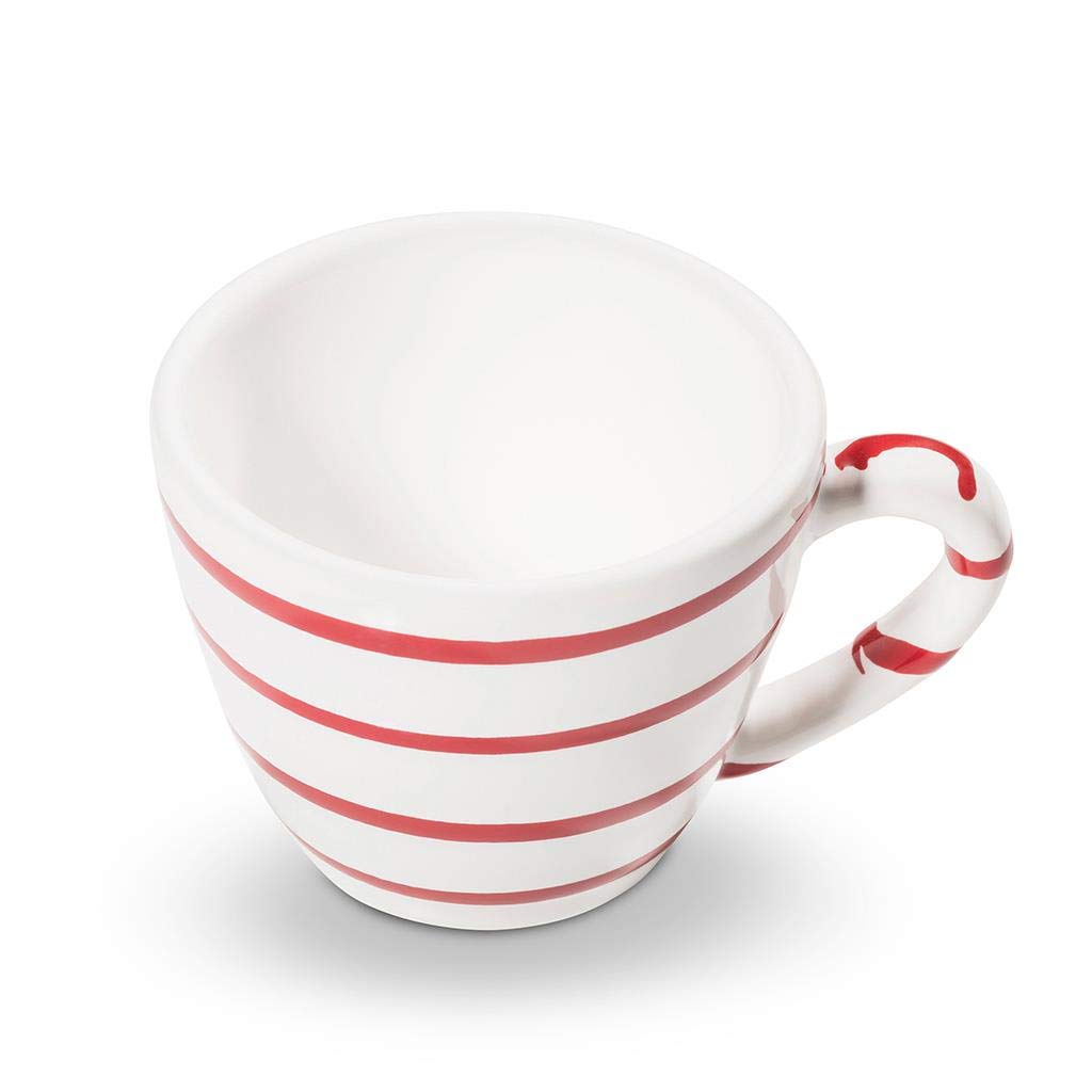 gmundner-keramik-espressotasse-gourmet-0-06-l-rotgeflammt-handgemacht-in-sterrei image 1